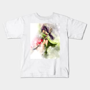 Jade - DQXI Watercolor Kids T-Shirt